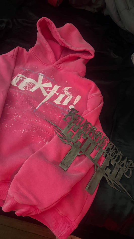 Punk Hoodie (Bubble Gum)